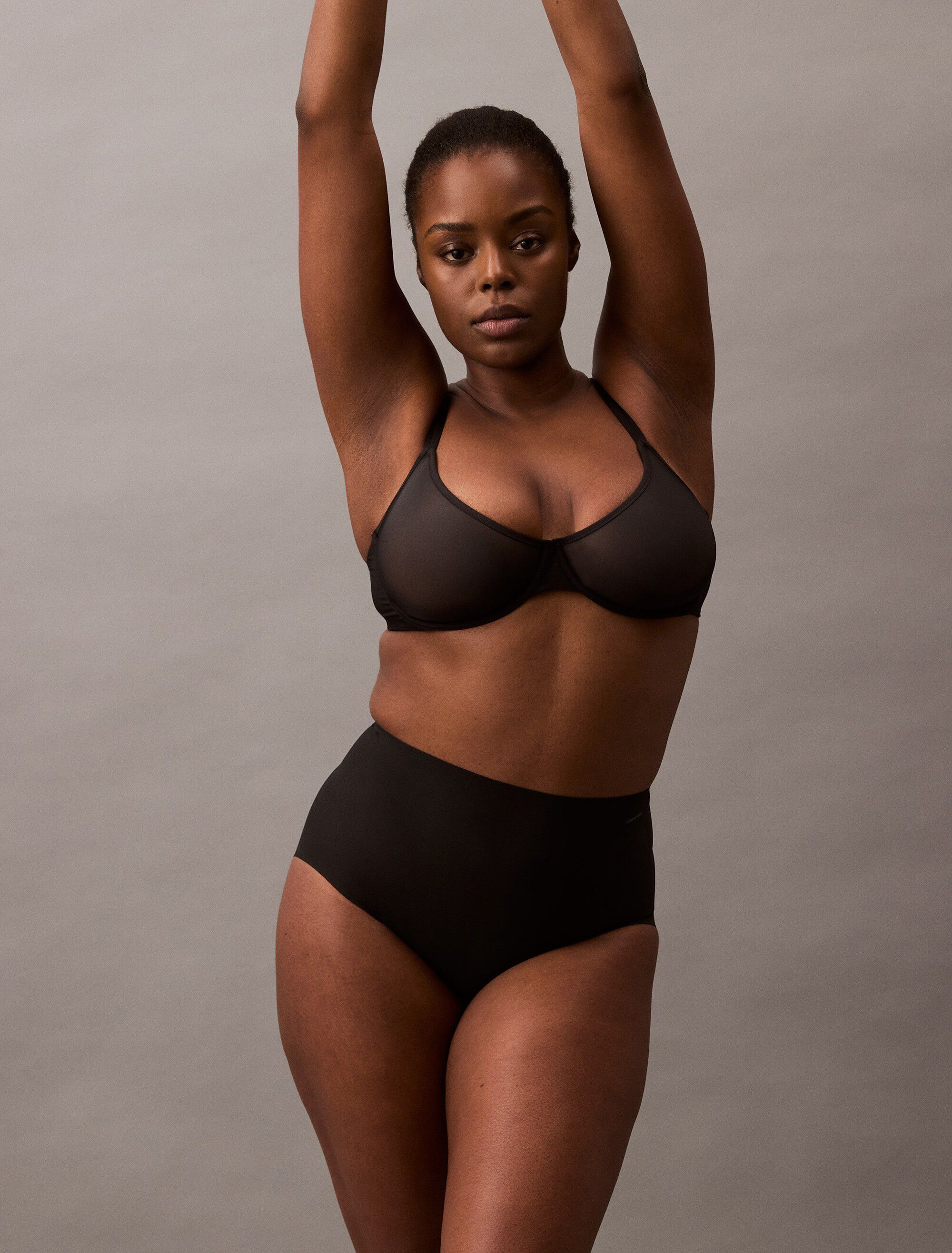 SCULPTED FIRM MESH BRIEF