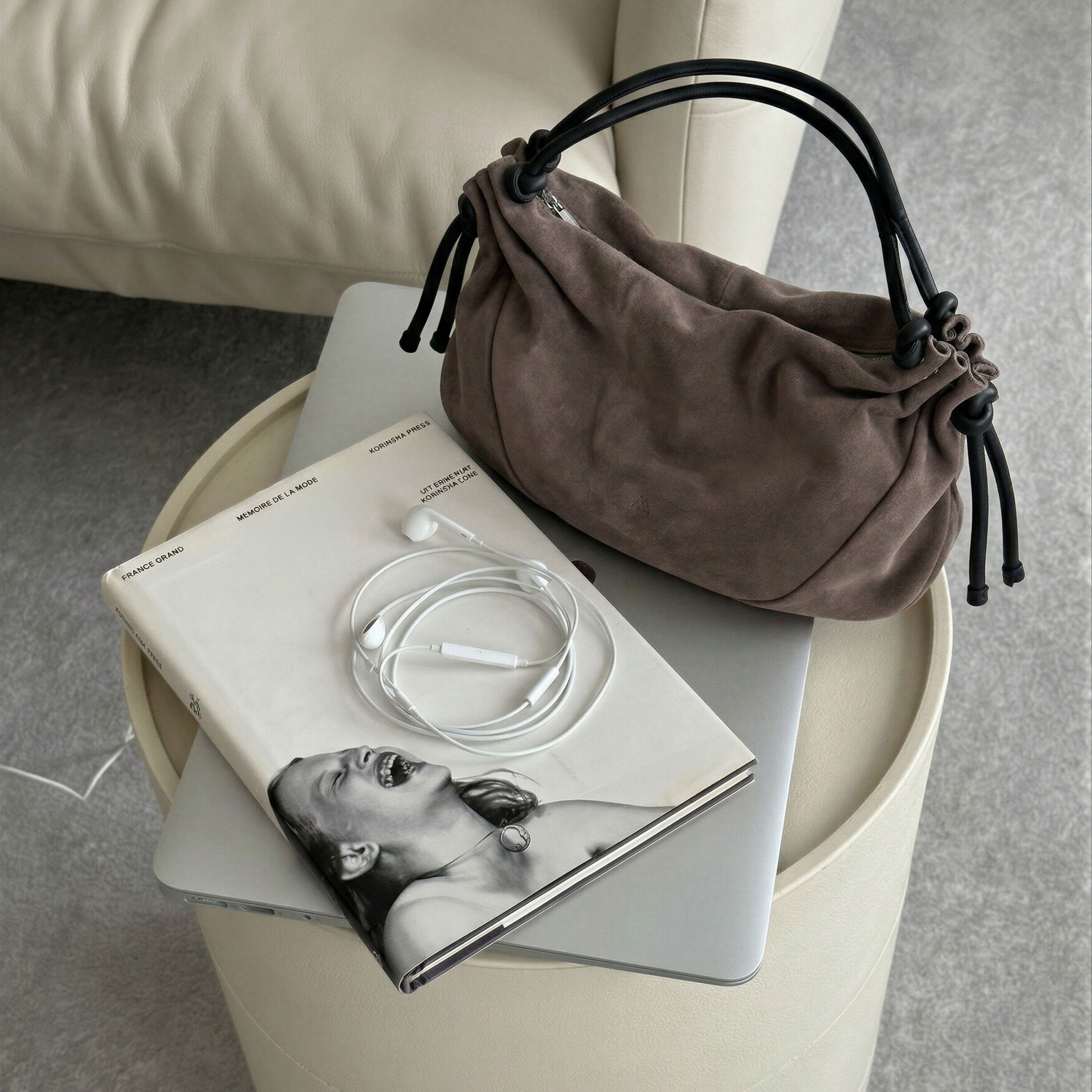 ZaharaMBG Handbag, Suede