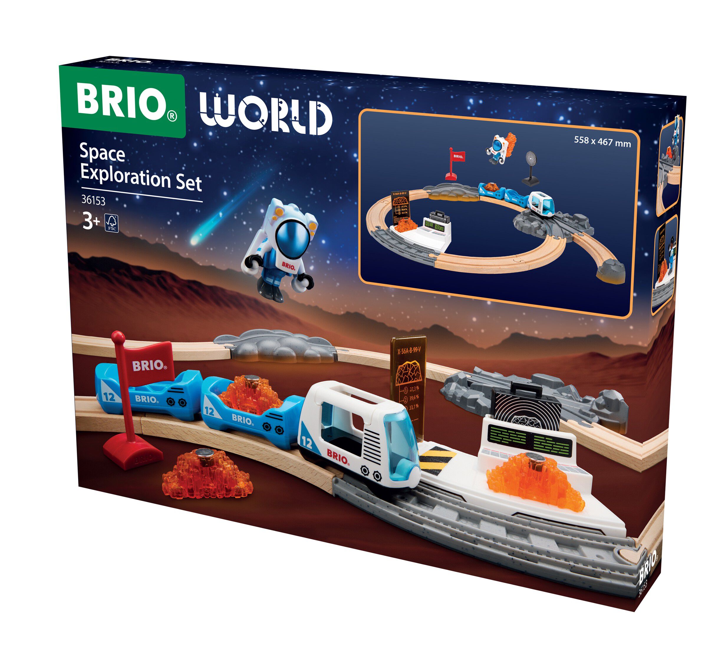 Brio Rumforskning Togbanes&aelig;t