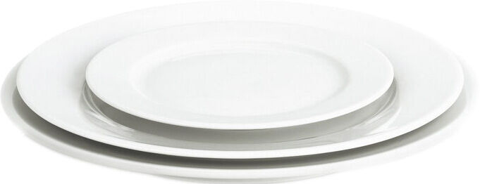 "Tallerken flat Sancerre 31,5 cm Hvit"