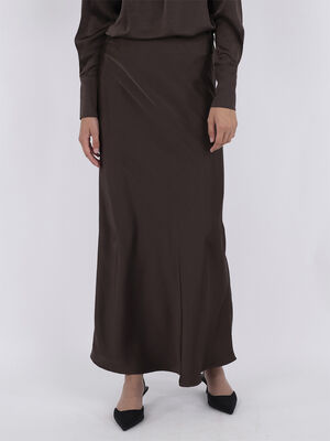 Vicky Heavy Sateen Skirt