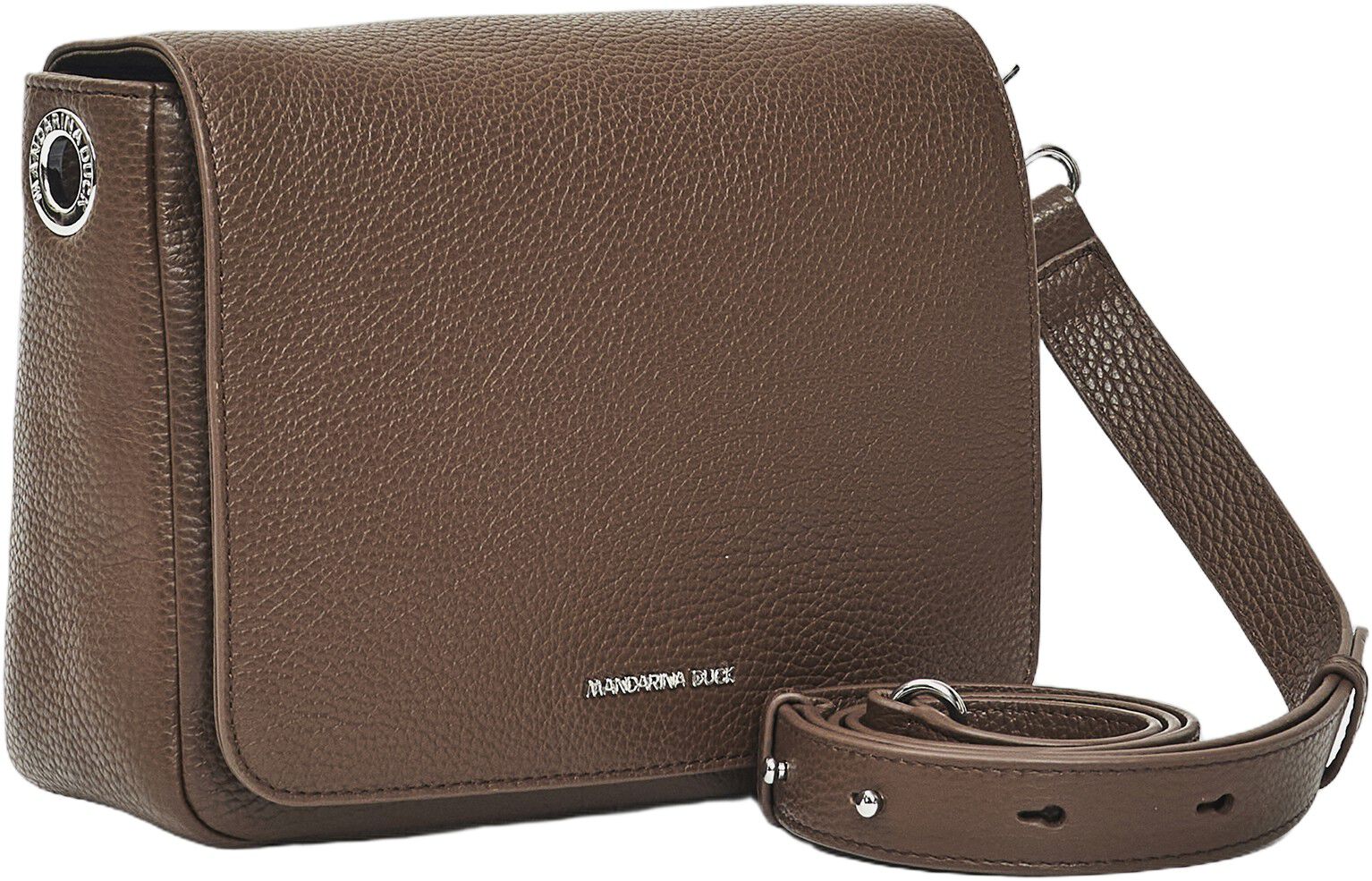 MELLOW LEATHER HUNTING BAG / MILK CHOCOLATE