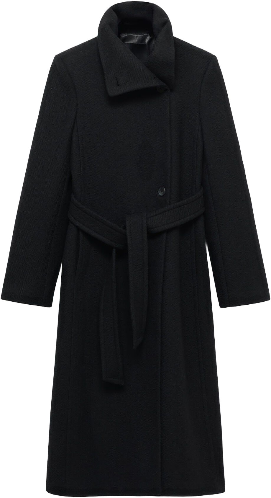 Manteco wool coat with belt