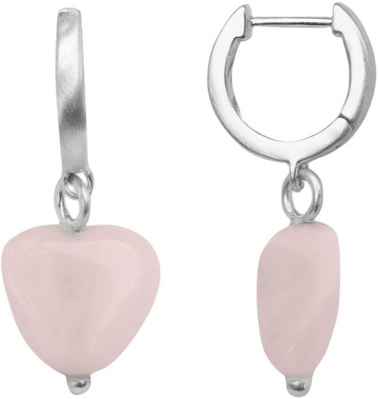 Soft Heart Hoop Pink-R