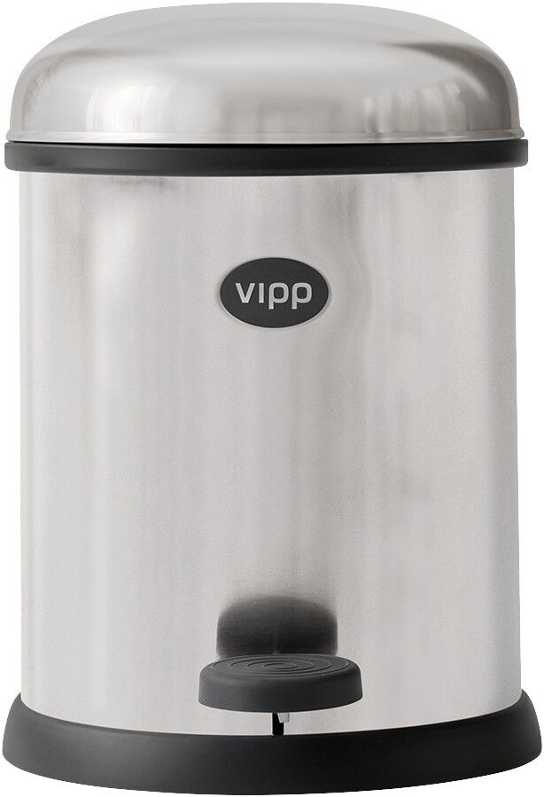 Vipp12 bin, stainless steel