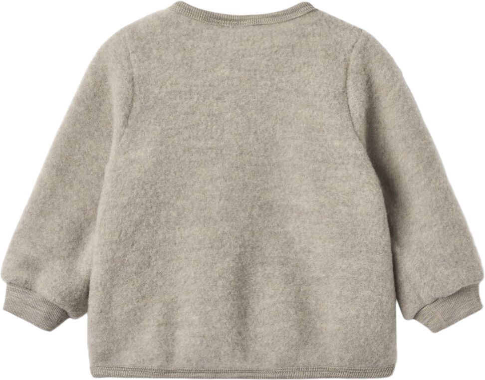Uld Fleece Cardigan Kari
