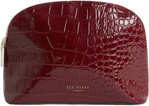 VALMMA Croc Effect Small Washbag