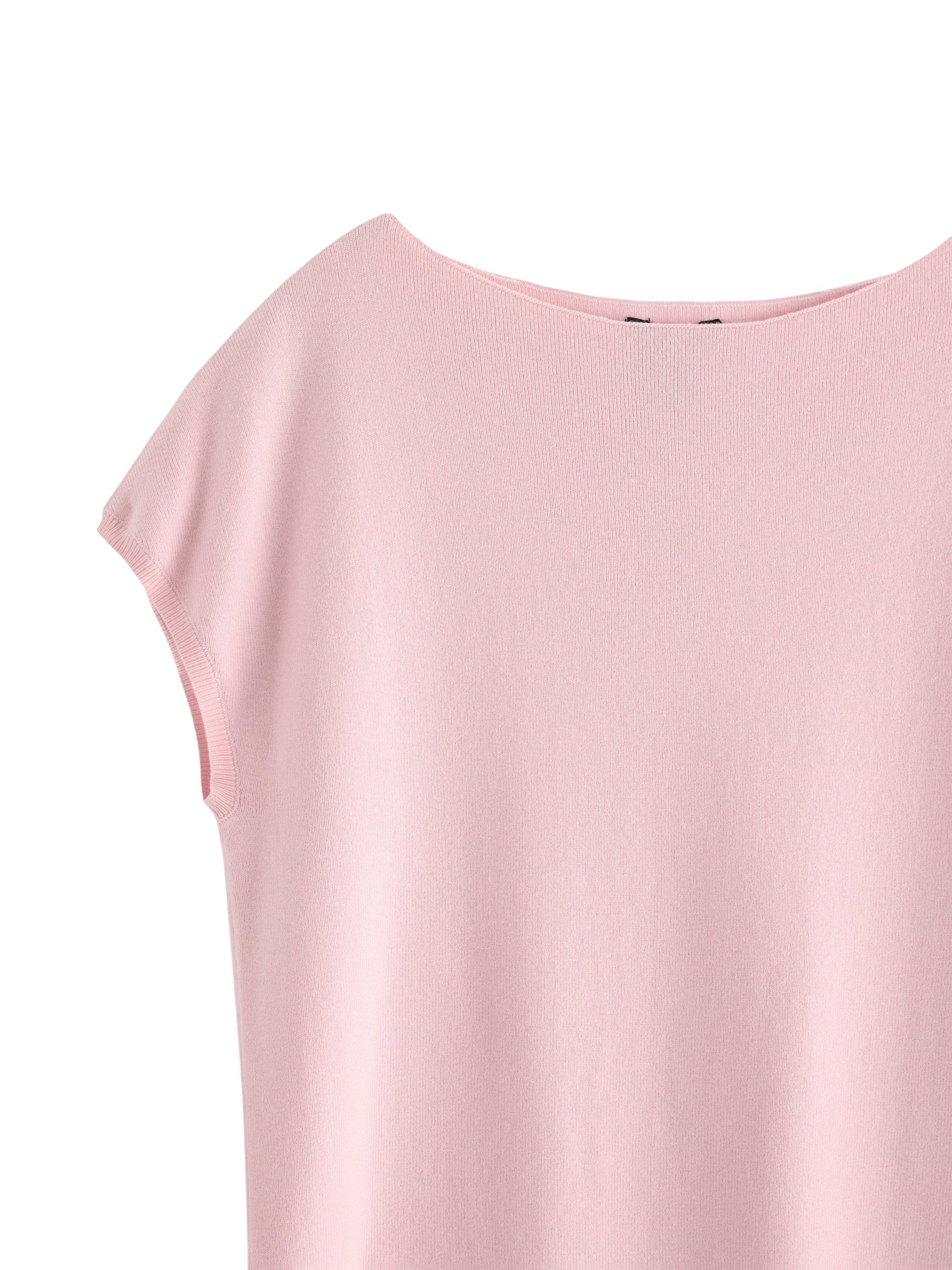 Finstrikket &aelig;rmel&oslash;s top.