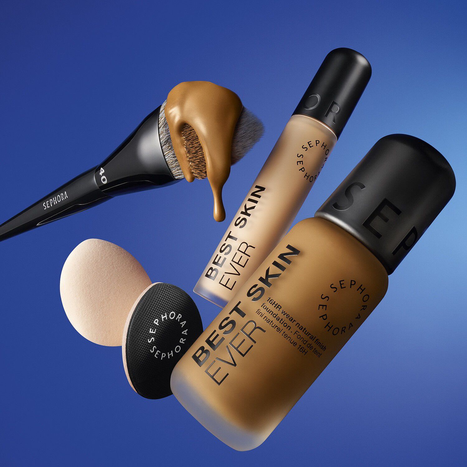 PRO Brush - Proffsborste f&ouml;r foundation #40