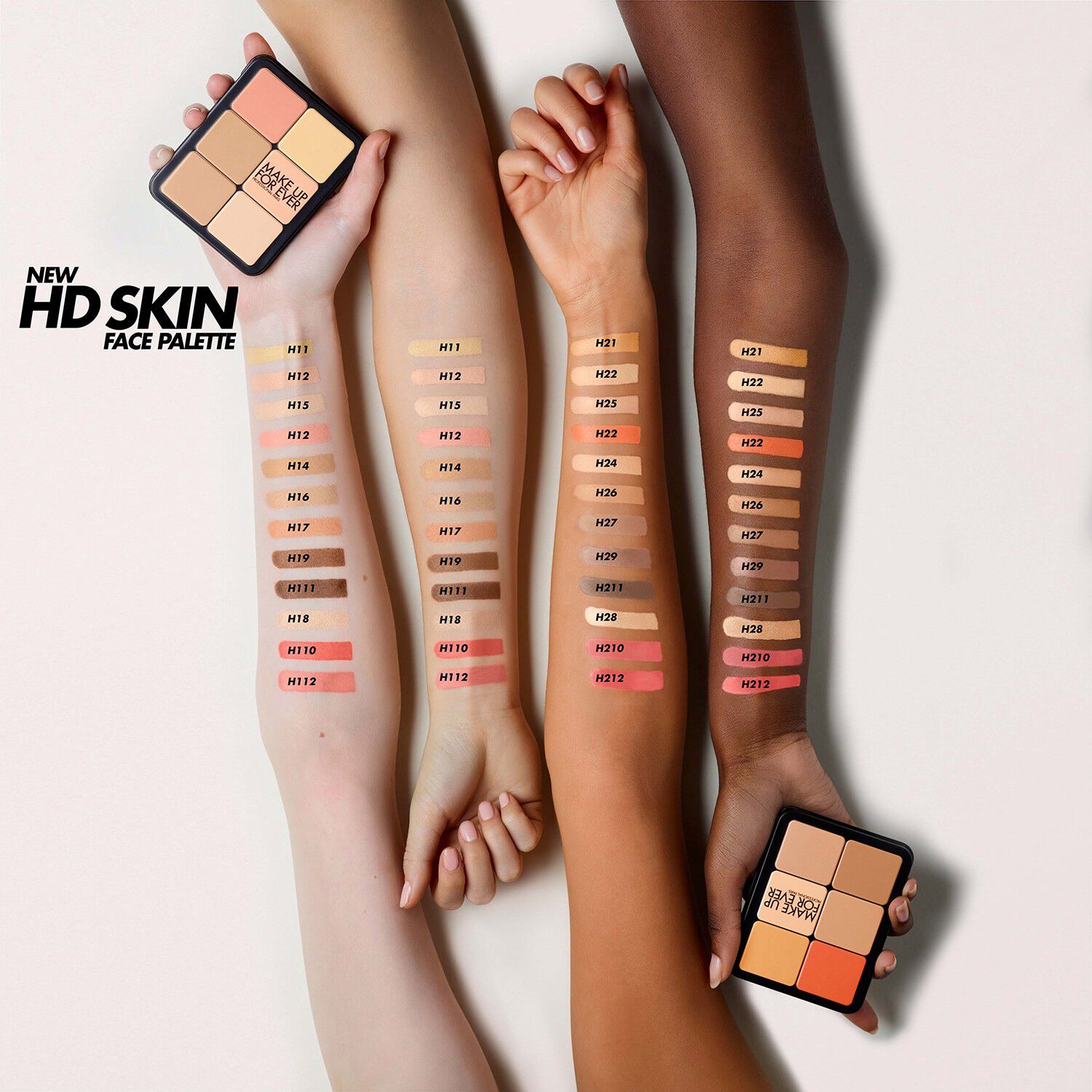 HD Skin All-In-One Palette - Allt-i-ett-palett