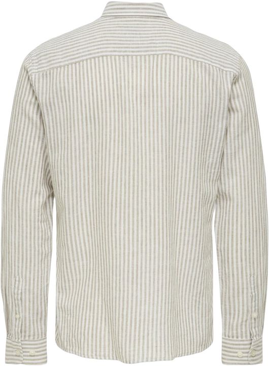 ONSCAIDEN LIFE LS STRIPE LINEN 660