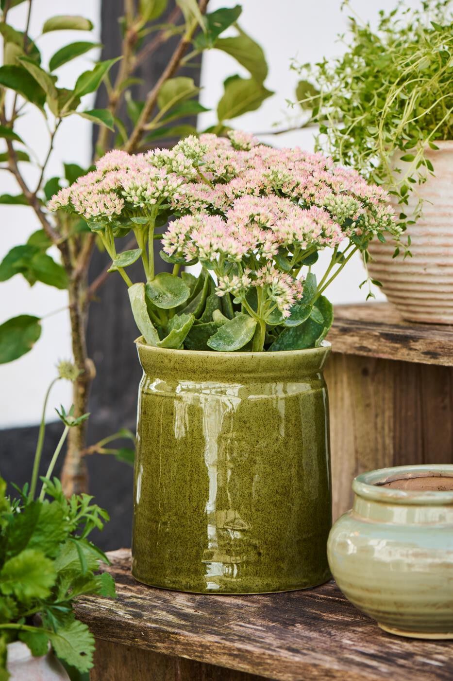 Skjuler mosgr&oslash;n distressed