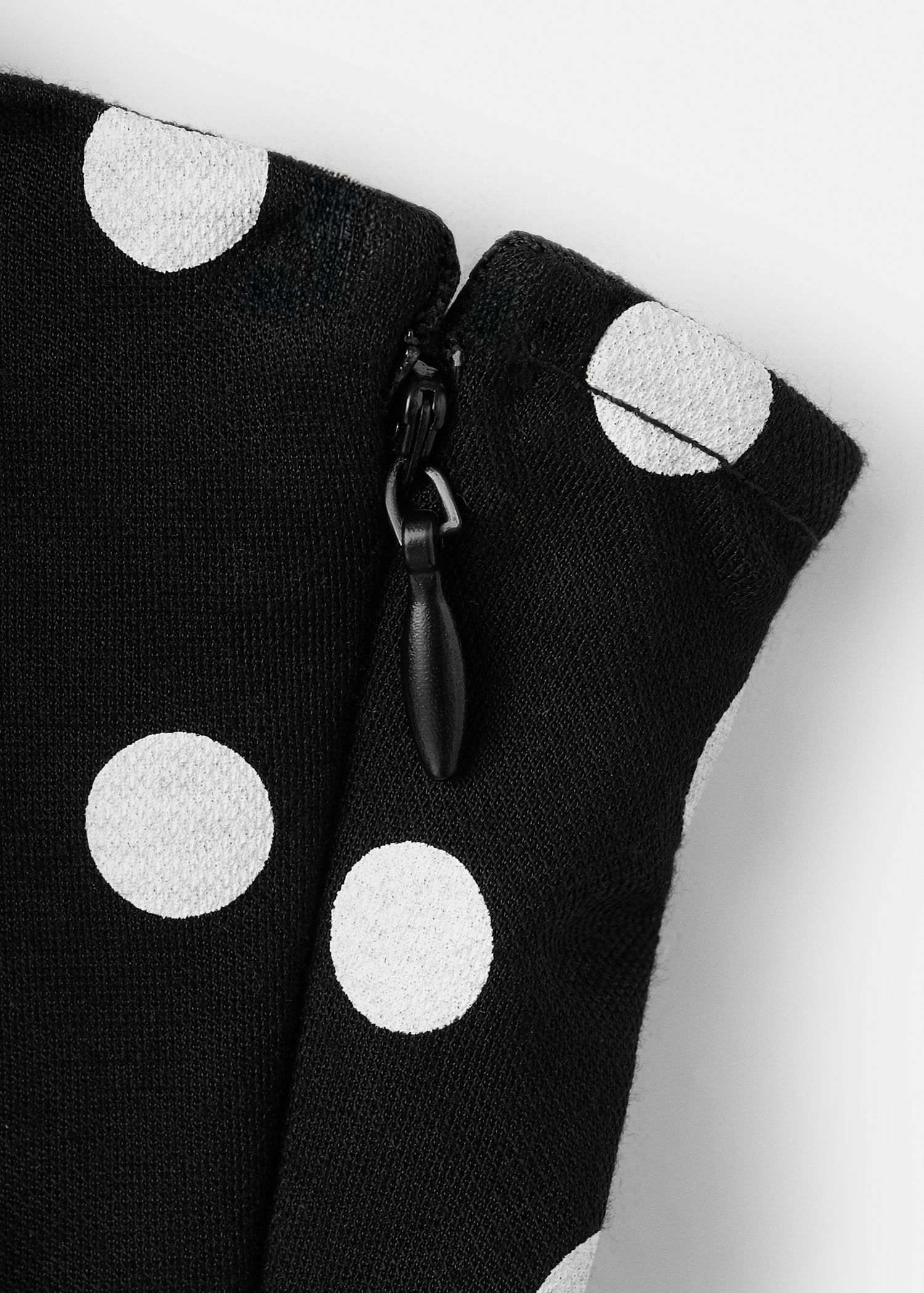 A-line dress with godets