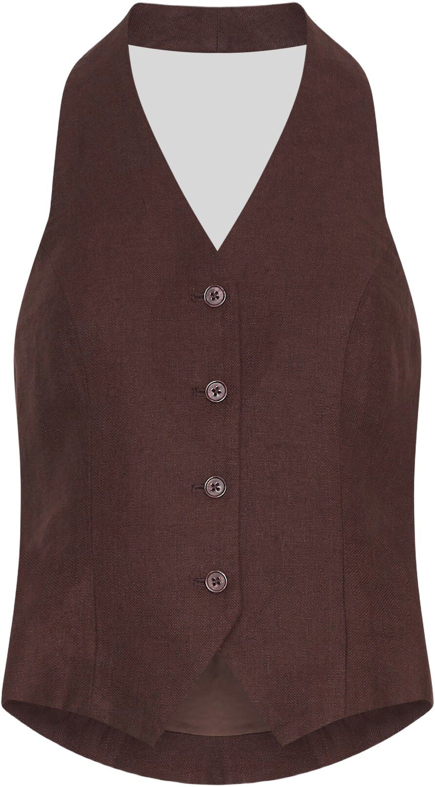 MSCHNaira Claritta Halterneck Waistcoat