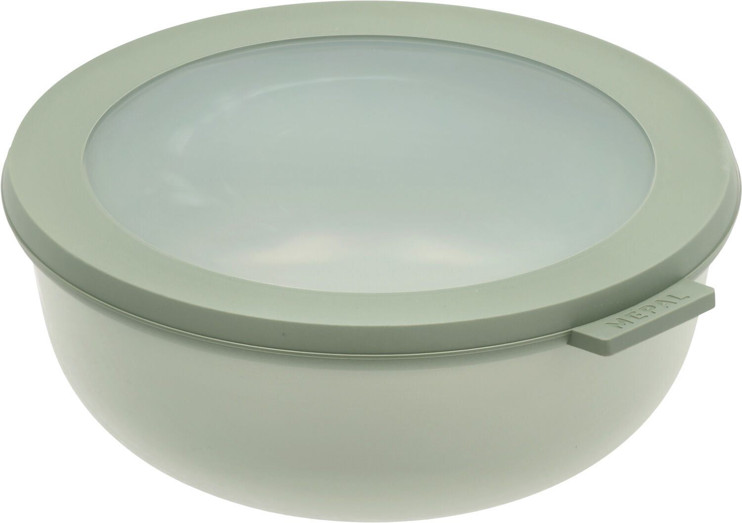 Sk&aring;l med lock Cirqula 1250 ml Nordic sage