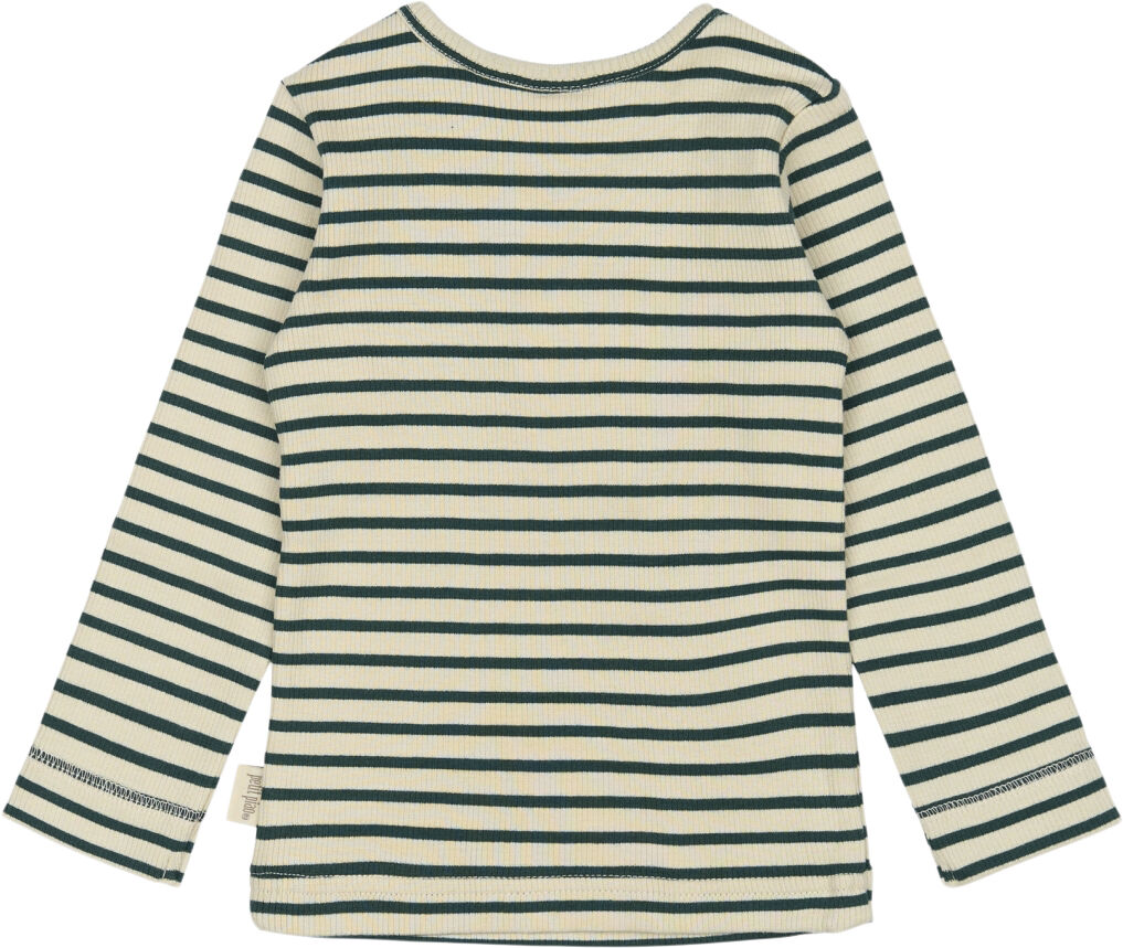 T-shirt L/S Modal Striped