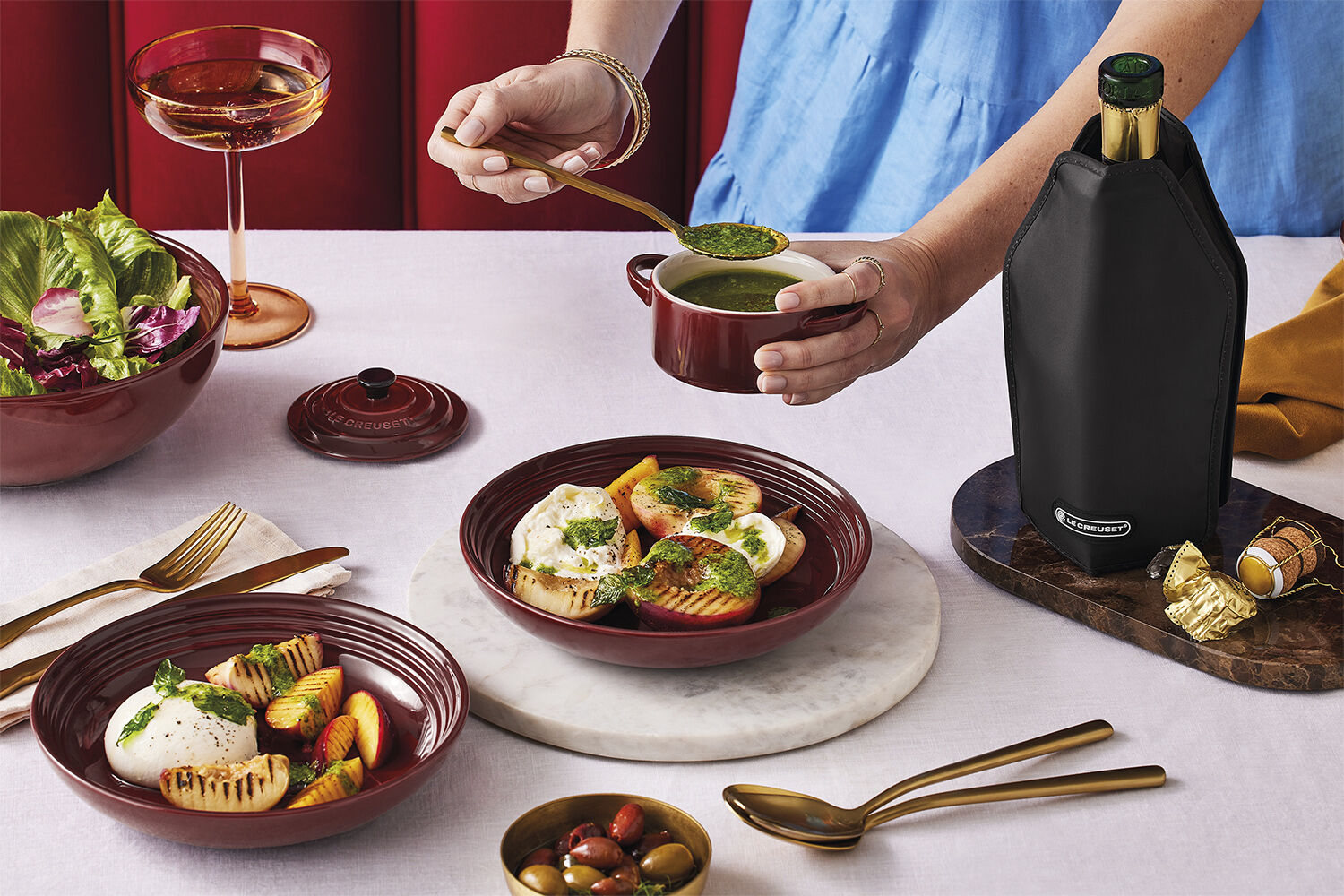 Mini gryde 10cm Garnet