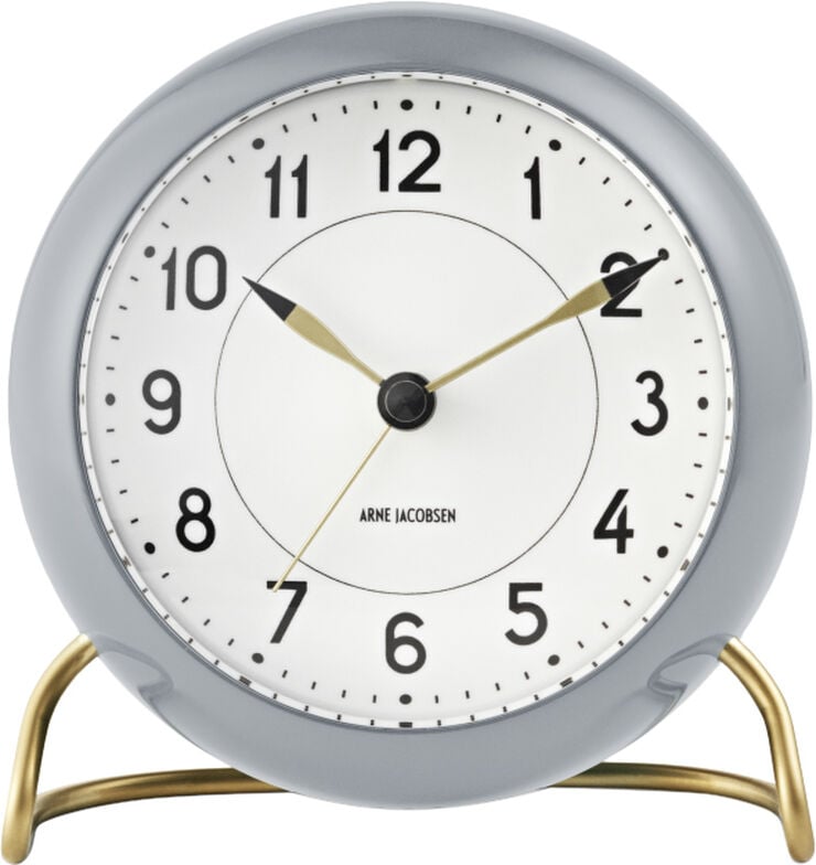 Station bordur, grå/hvid