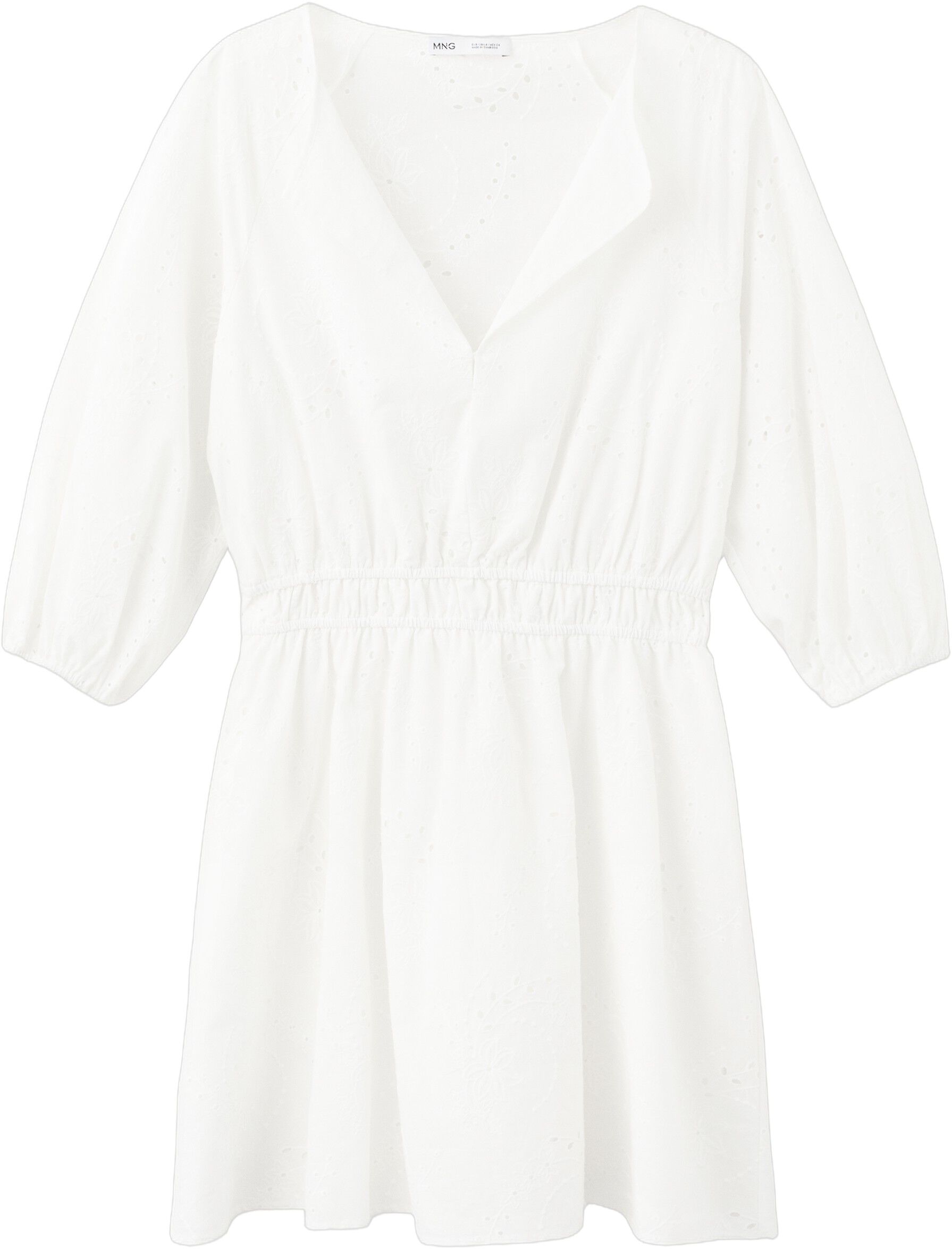 Embroidered short dress