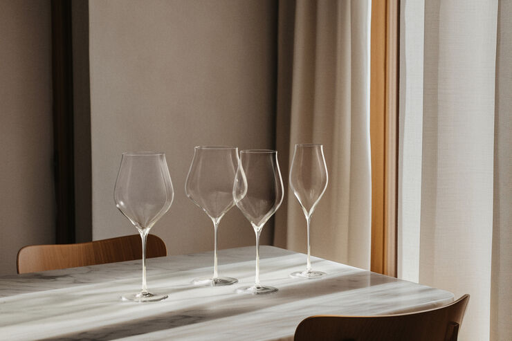 Notes Champagneglas 38 cl klar 2 stk.