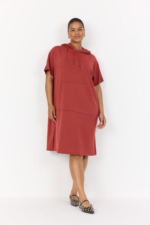 Curvy WA-SABINA 52 Kjole Rød