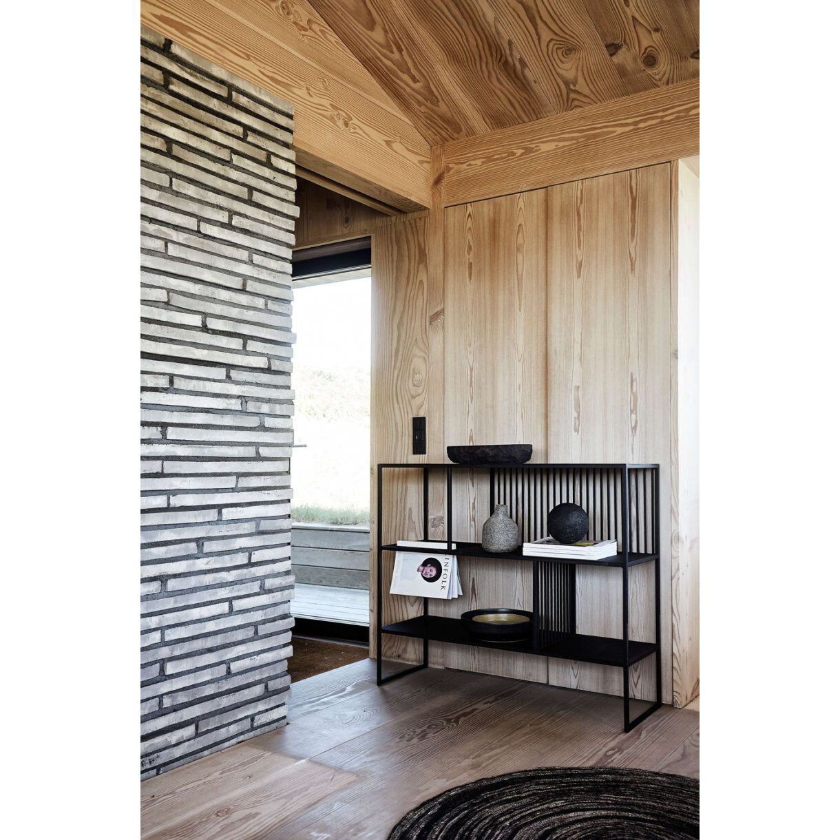 Vase Stain Small - Gr&aring;brun