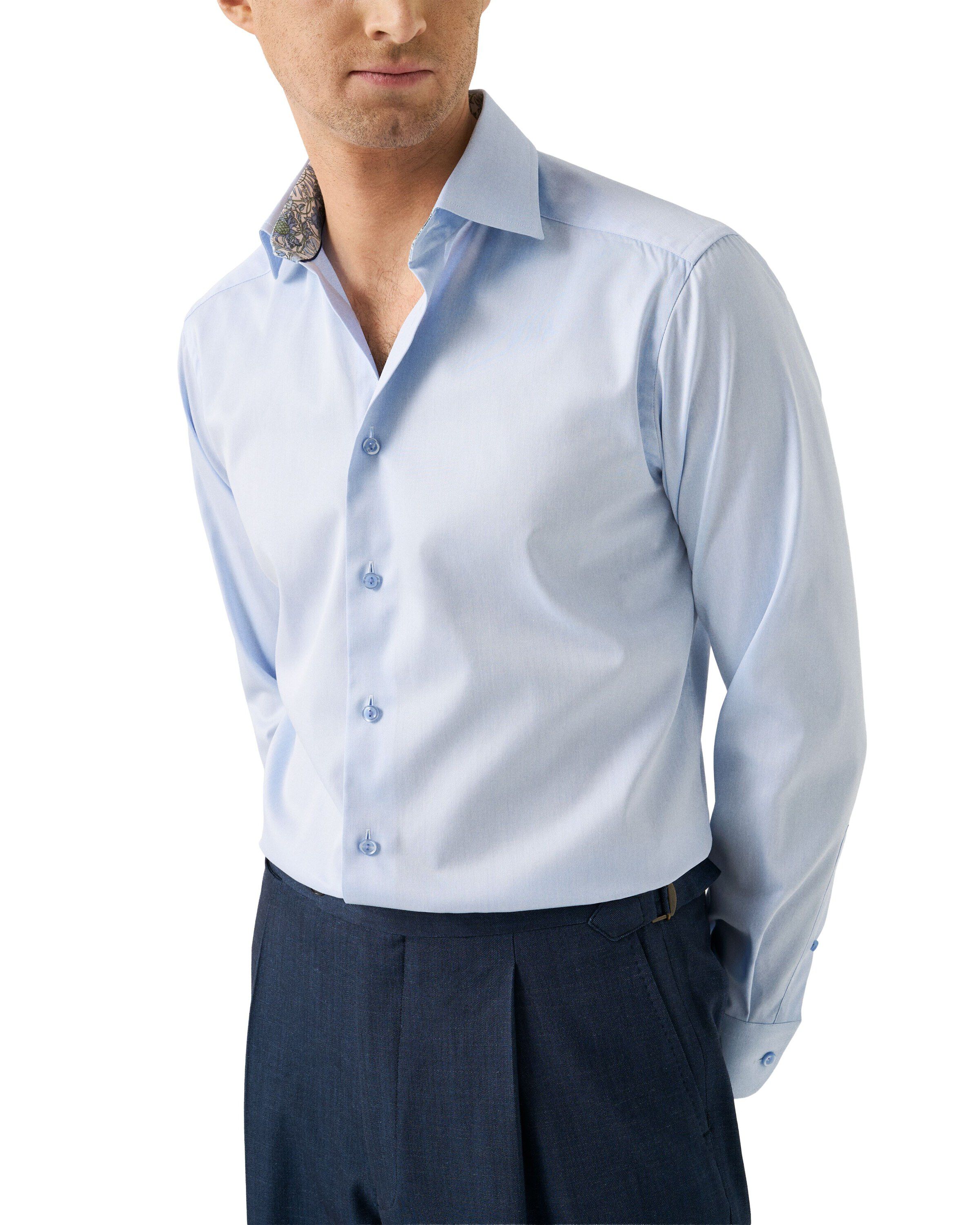 Floral Effect Signature Twill Shirt