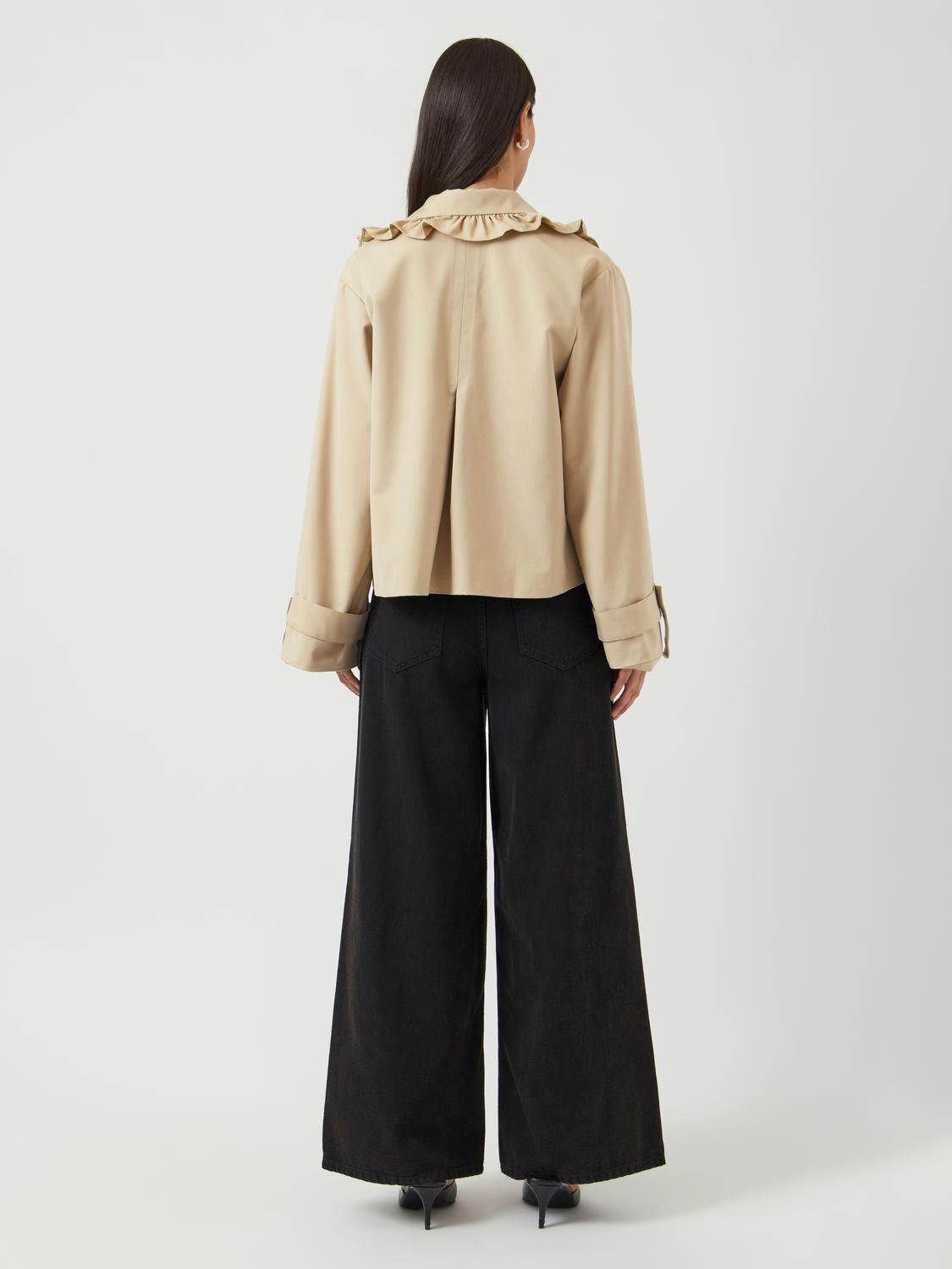 YASELSANA LS SHORT TRENCHCOAT