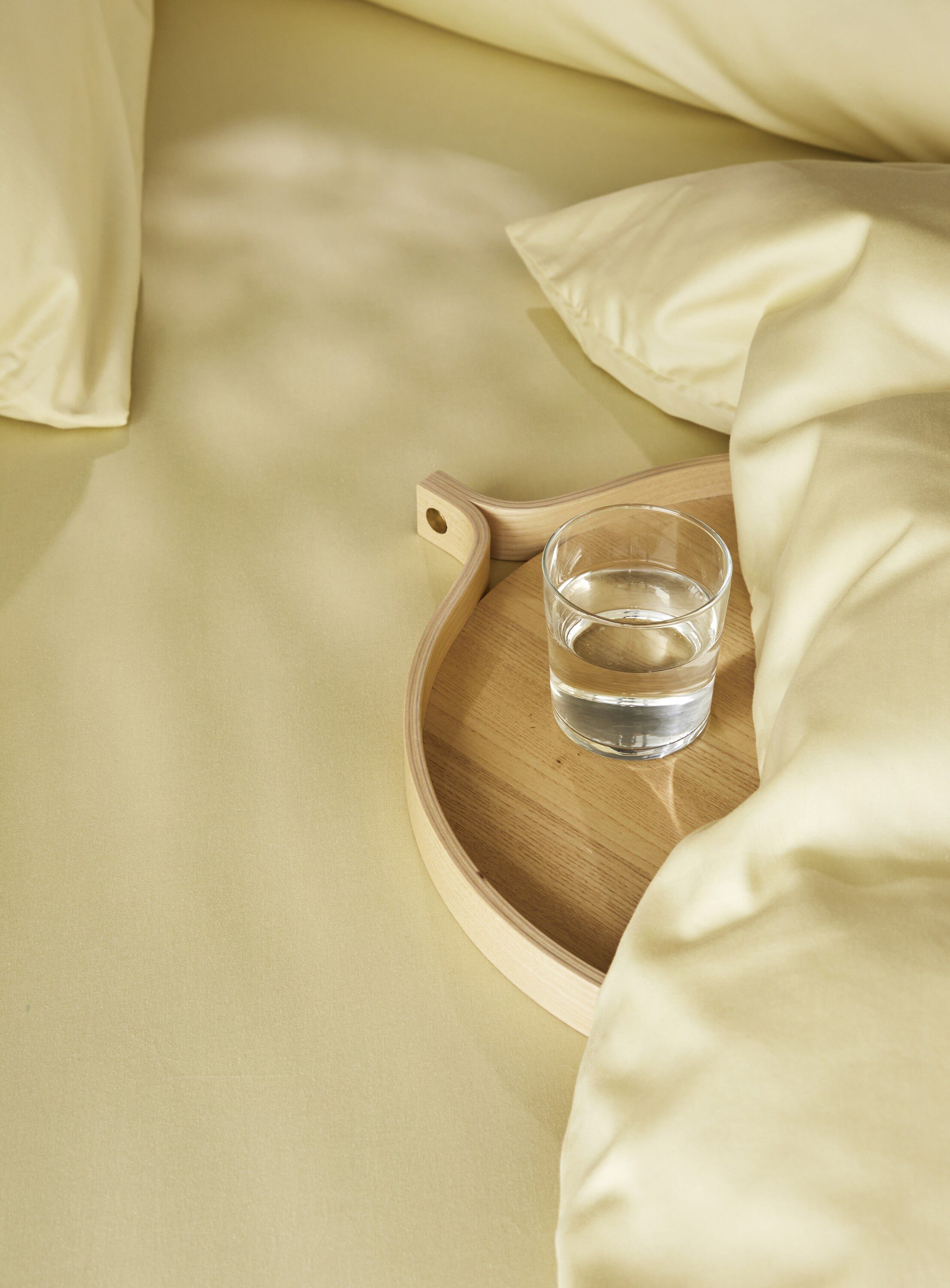 Harmoni stonewashed pudebetr&aelig;k lysegul