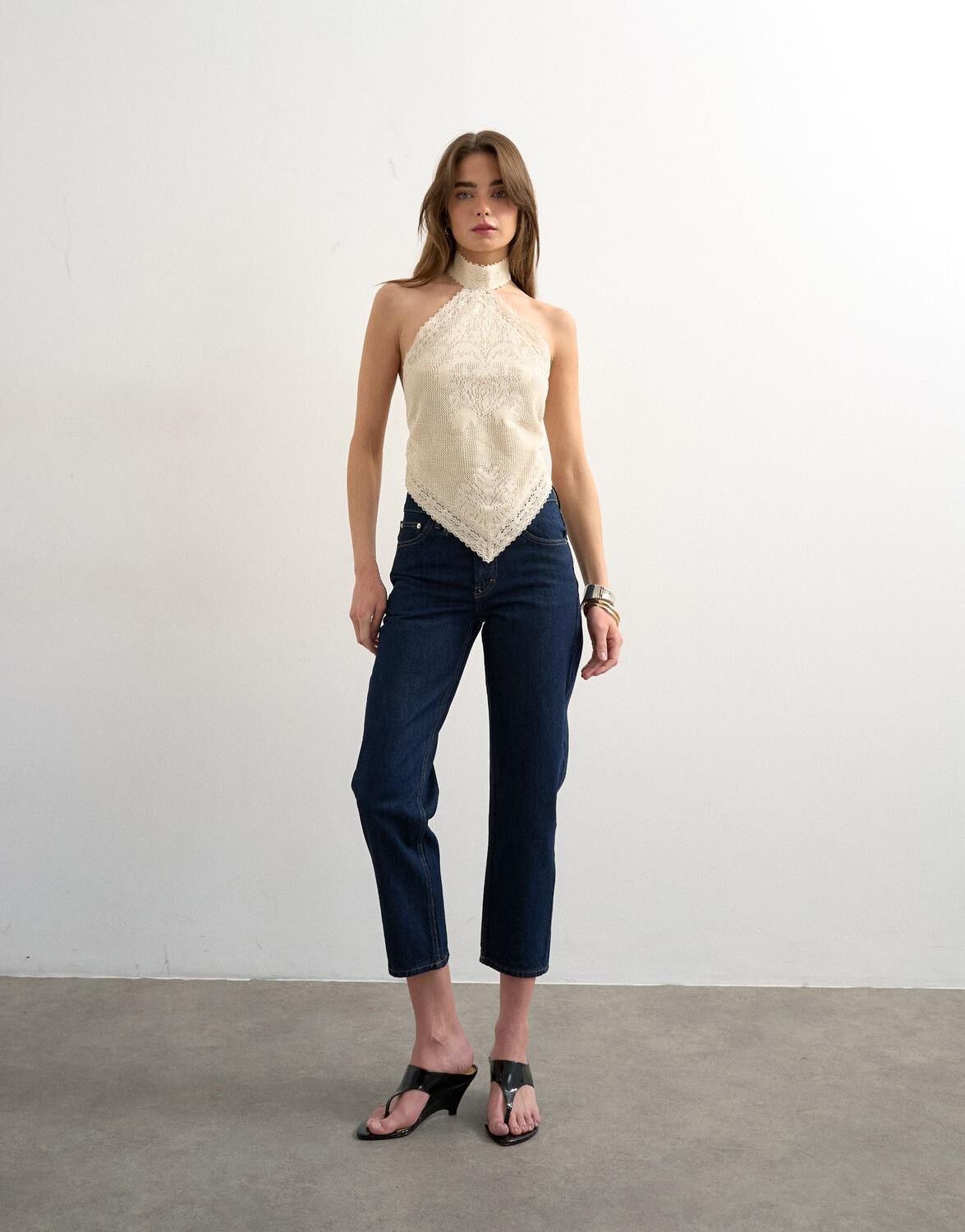 Tssia Bandana Top Wvn