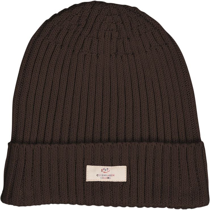 COTTON KNITTED CLASSIC BEANIE