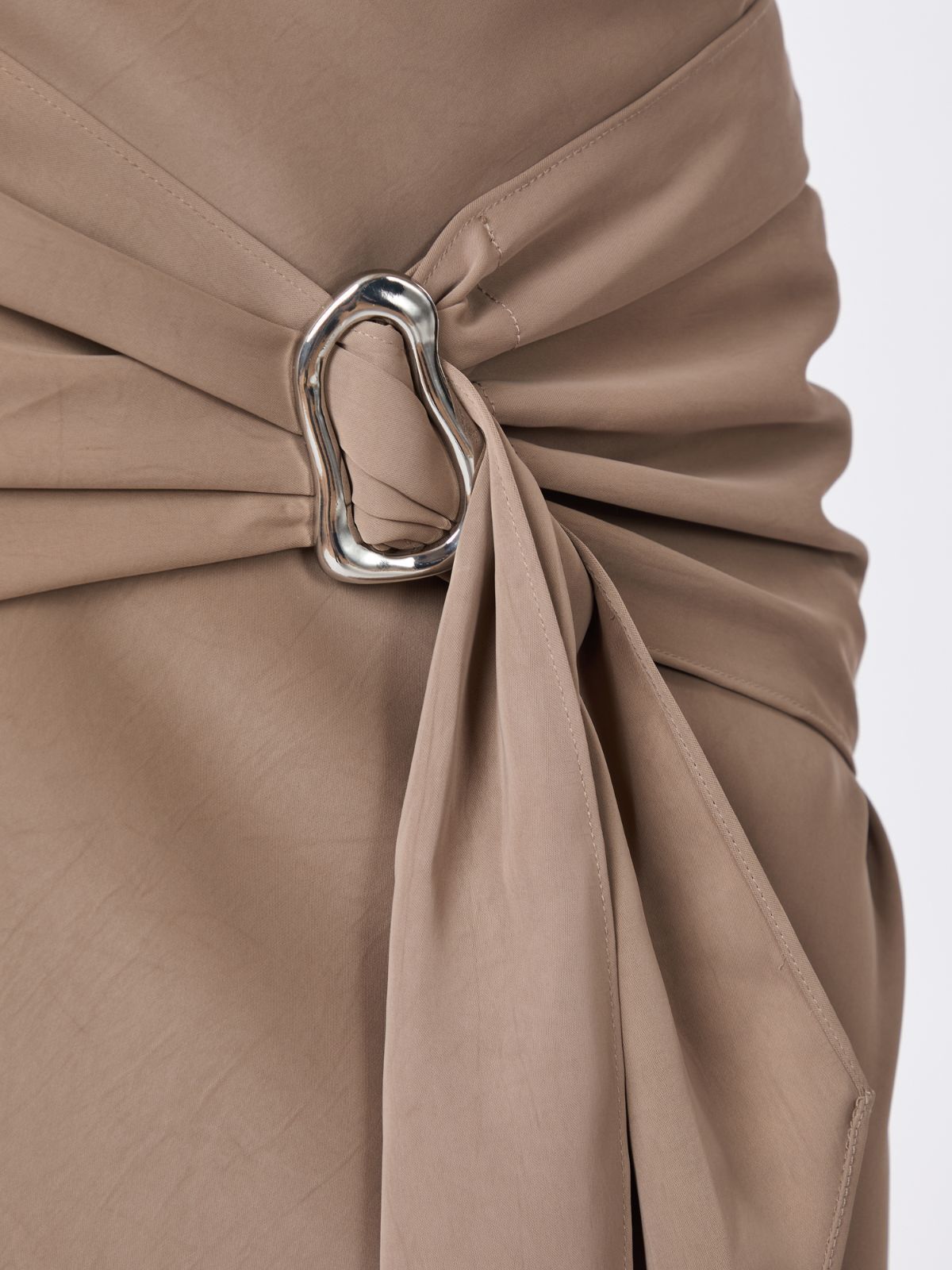 Kit Dull Sateen Skirt