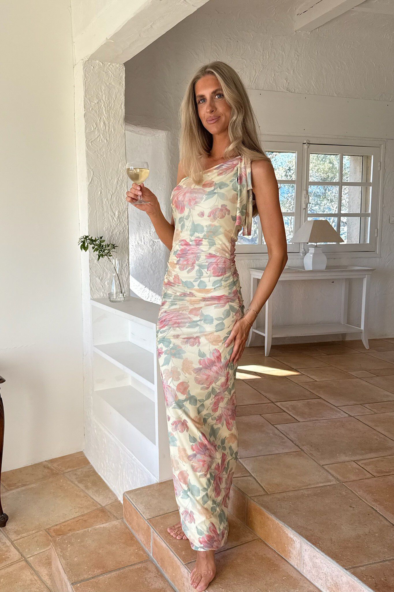 NovaIC Mesh Dress - Pastel Garden