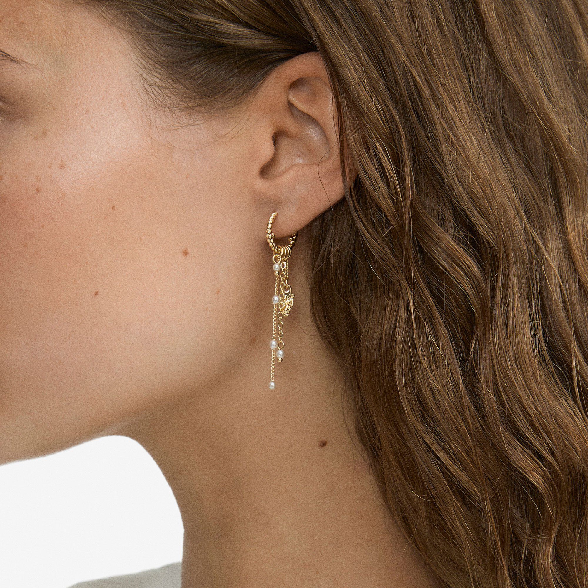 ERON earrings gold-plated
