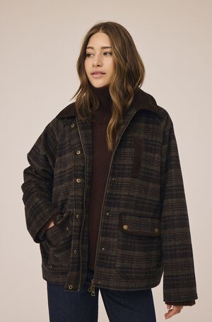 Emmy Wool 9 Jacket with corduroy details - GRS