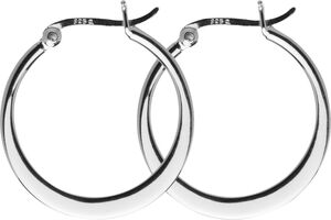 Classic Asta øreringe. Diameter: 25 mm.