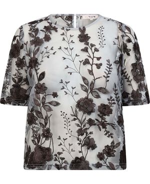 Fuschia blouse