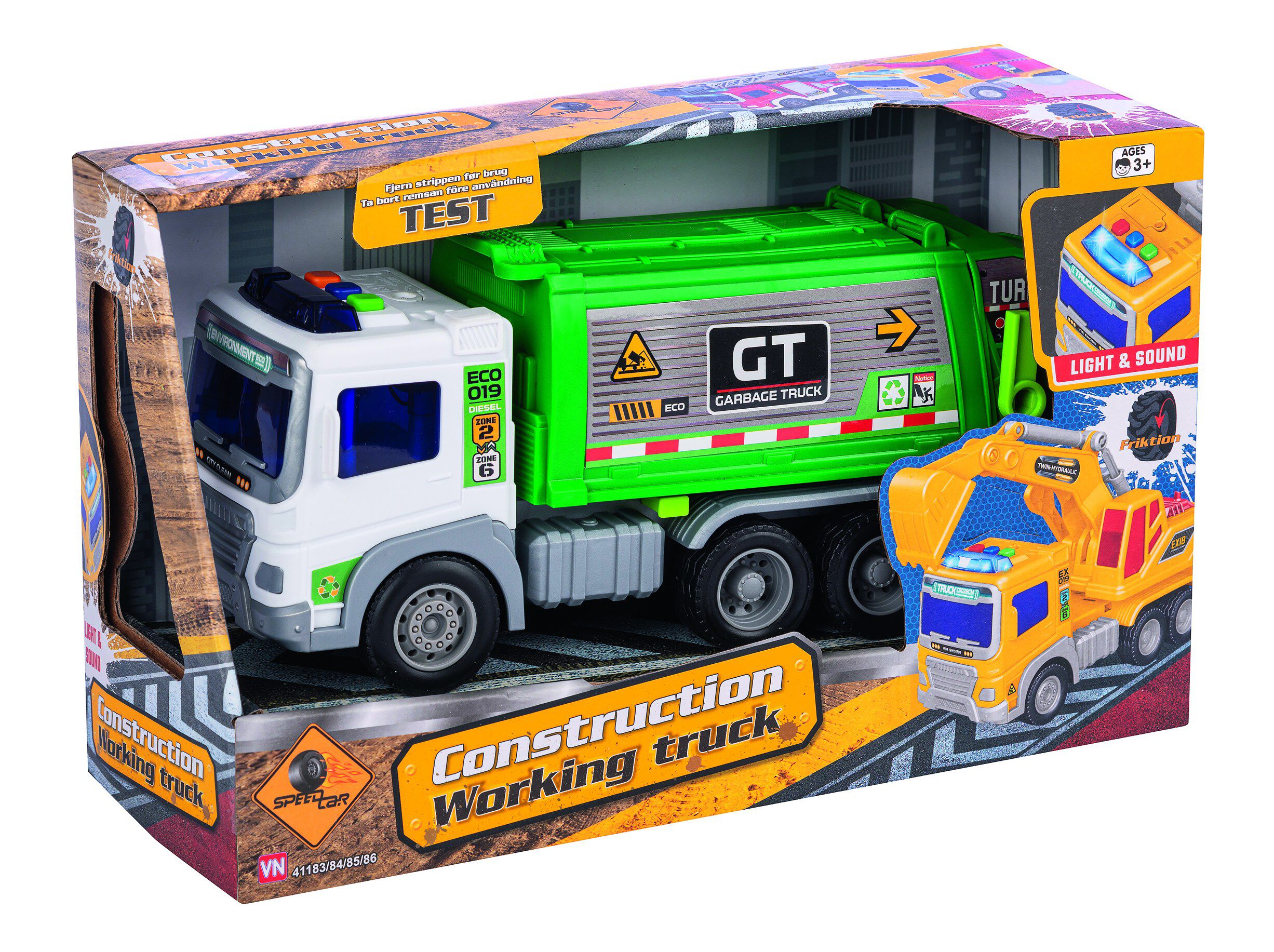 SPEED SKRALDEBIL LYS-LYD