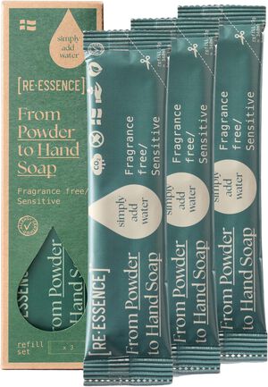 H&aring;nds&aelig;be - 3 Refills (Parfume fri/Sensitiv)