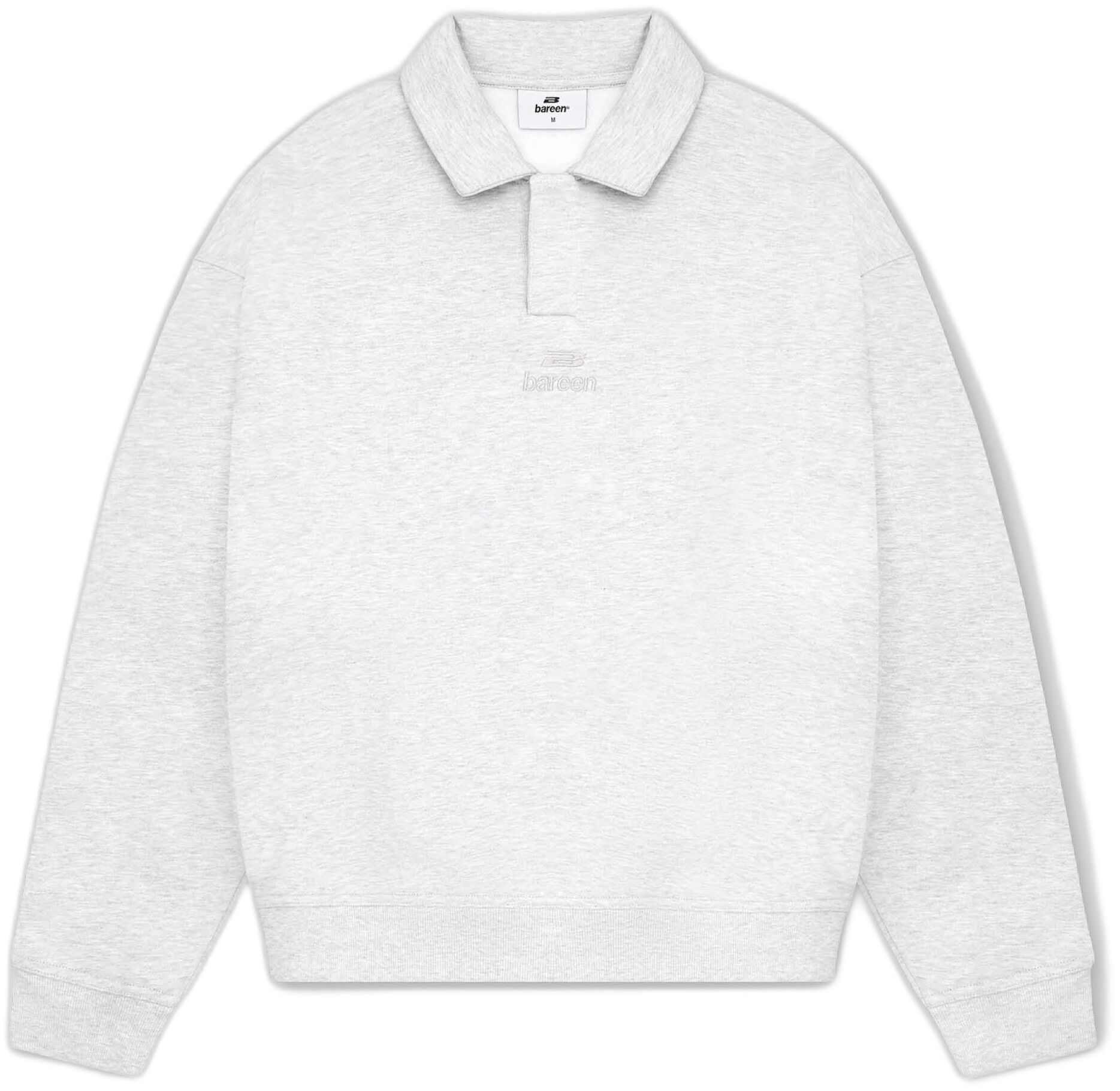 OVERSIZED POLO CREWNECK