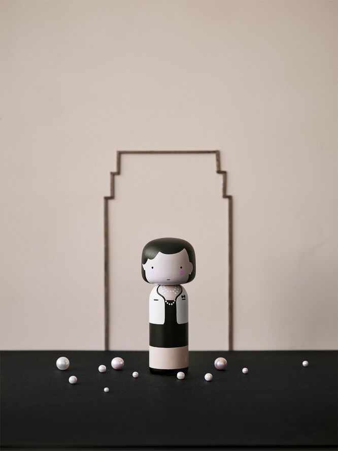 COCO håndmalet Kokeshi