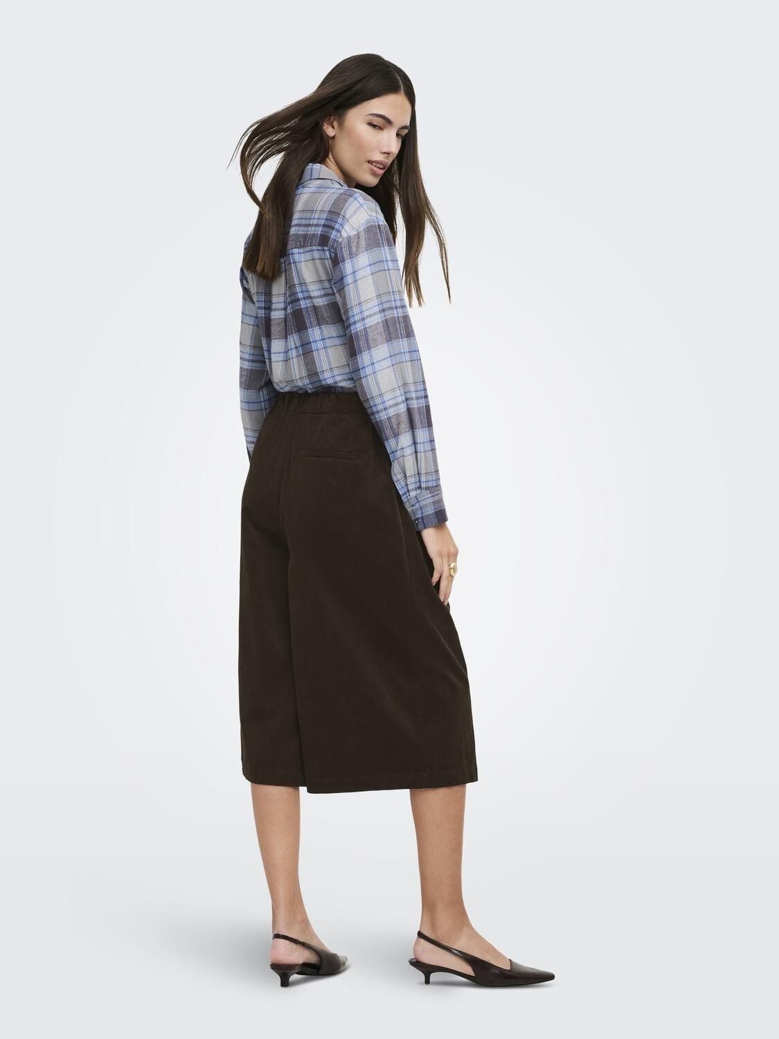 Onlcosta Hw Cord Bermuda Shorts Pnt