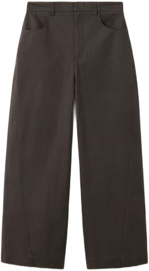 Mid-rise balloon trousers
