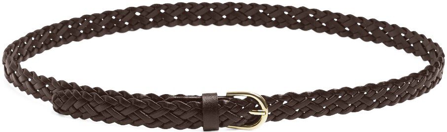 Pcavery Leather Braided Slim Belt Noos