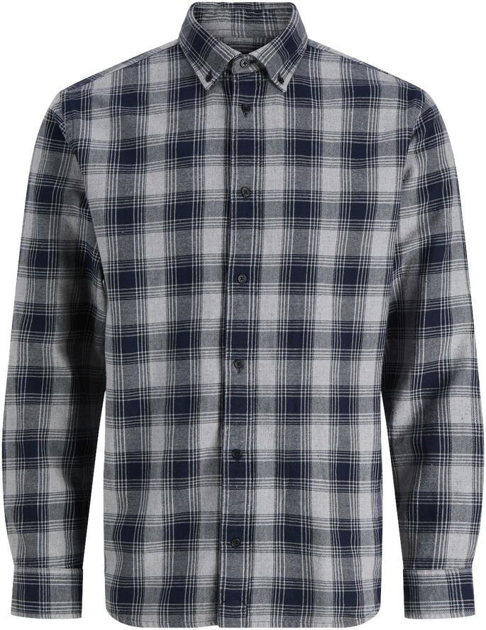 JPRBLUHARVEY CHECK L/S SHIRT SN