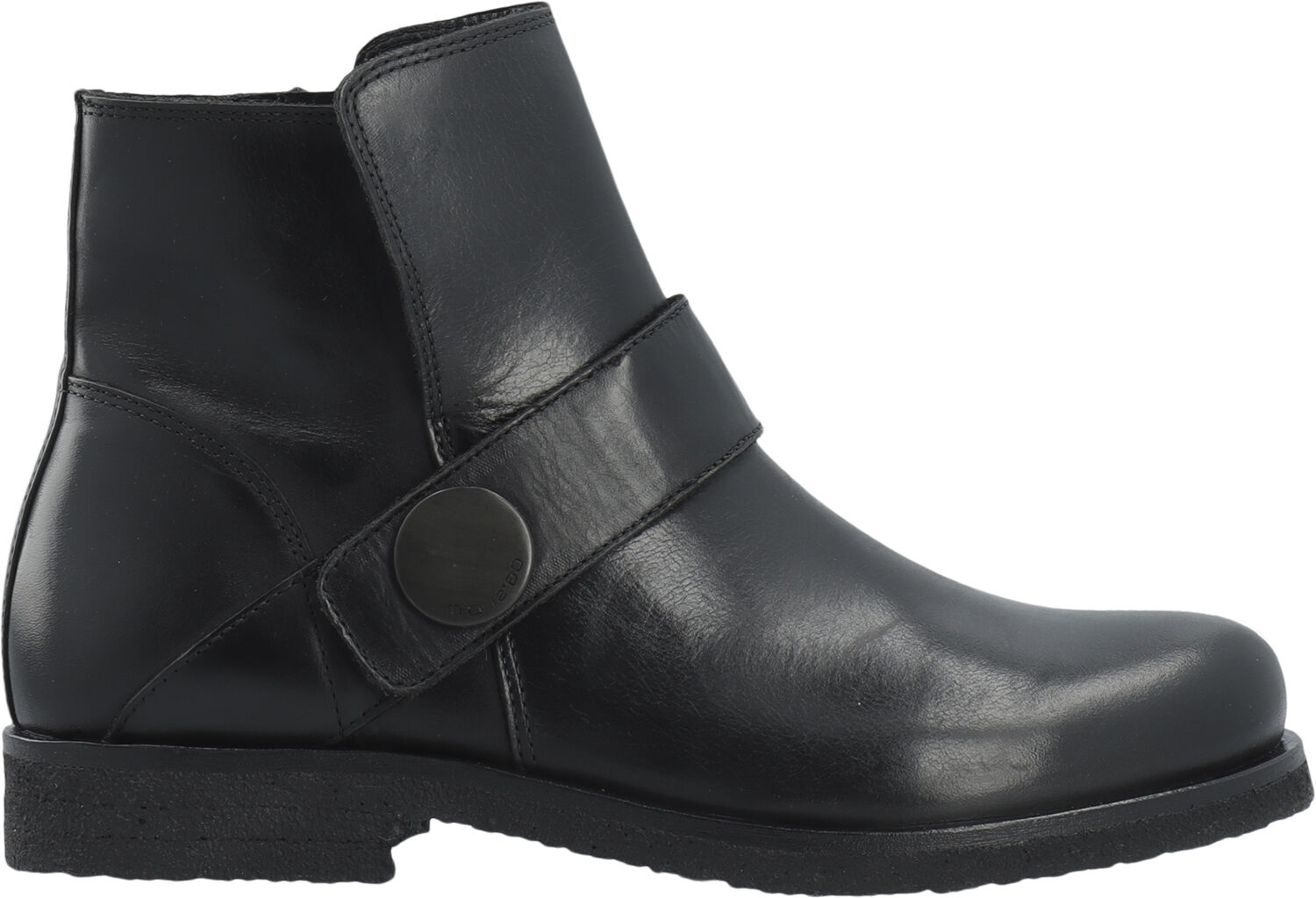 CASFREJA Low Biker Boot Pull Up Leather