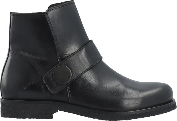 CASFREJA Low Biker Boot Pull Up Leather