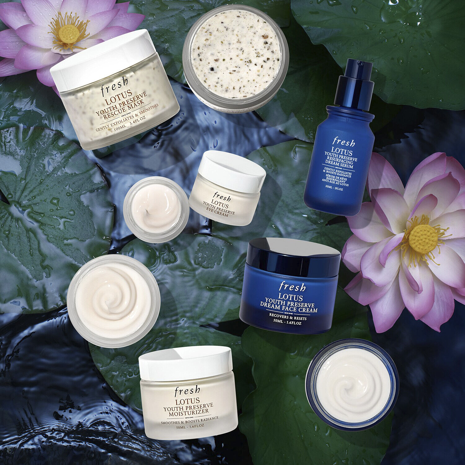 Lotus Dream Cream - Anti-age nattkr&auml;m med lotus och E-vitamin