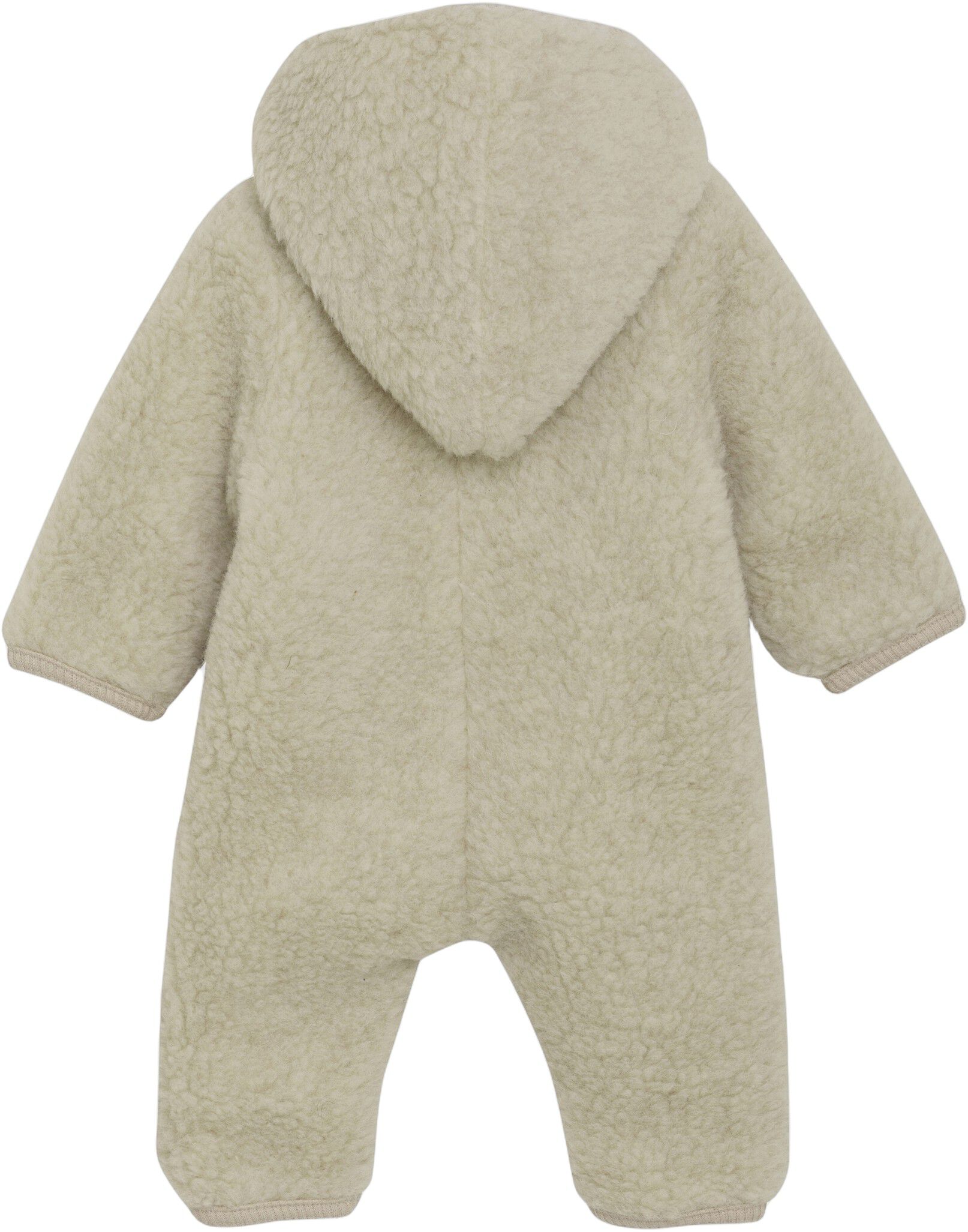 Pram Suit Wool Teddy w. Lin.