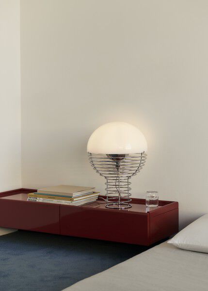 Wire Large Table White
